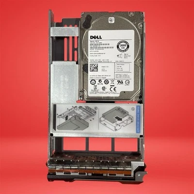 Dell 300GB 10K SAS 6Gb/s 2.5" HDD + 3.5" Caddy 0PGHJG PowerEdge - Image 1 of 4