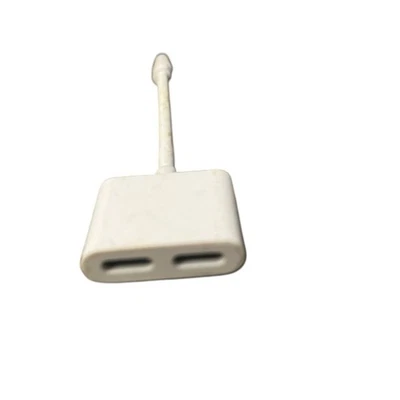 Genuine Apple Lightning to Digital AV Adapter (model MW2P3AM/A) HDMI & USB-C - Image 1 of 3
