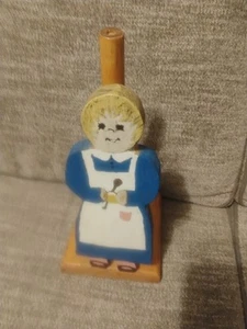 Vintage Wooden Paper Towel Holder - Picture 1 of 4