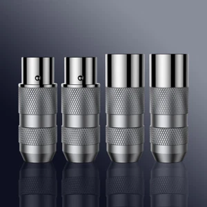 4 pièces Viborg XF202R XM202R cuivre pur rhodié XLR prise balance audio 3 broches - Photo 1/15