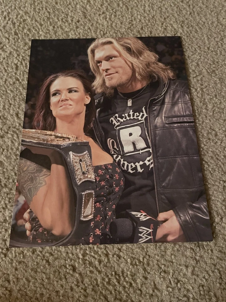 Revista de fotos pinup de lucha libre vintage EDGE & LITA WWE recorte ADAM COPELAND Foto 1 de 1