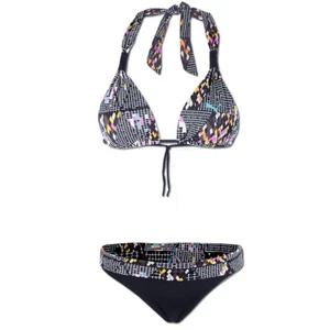 PUMA Neckholder Bikini Lycra Zweiteiler gepolsterte Cups herausnehmbar Pads 34 B - Bild 1 von 7