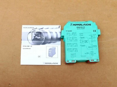 PEPPERL FUCHS KFU8-DW-1D SPEED MONITOR 190149 - Image 1 of 4