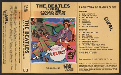 1967 MUSIC CASSETTE TAPE - [ALBUM: A COLLECTION OF OLDIES] GROUP: THE BEATLES - Image 1 of 4