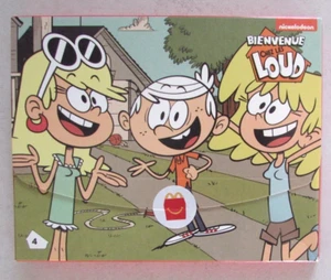 Bienvenue chez les Loud Carnet d'activités 4 McDonald's Happy Meal 2023 - Imagen 1 de 6