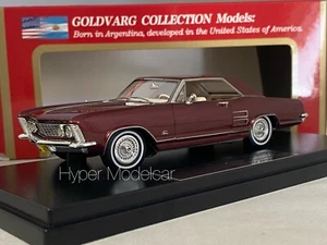Goldvarg 1/43 Buick Riviera 1963 Burgundy ART.GC046B - Imagen 1 de 3