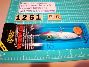 V1261 PR CHARLIE CAMPBELL OZARK MOUNTAIN WOODWALKER FISHING LURE W BOX NIB - Picture 1 of 2