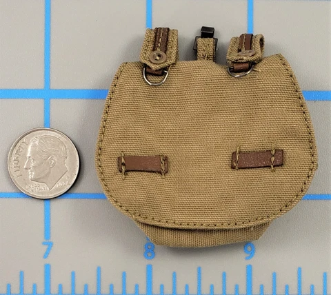 DID Burk WWII German Afrika korps bread bag 1/6 scale toys soldier dragon 3R DAK Cover