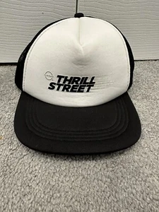 Thrill Street Nissan Herren Schaumstoff Mesh Snapback Trucker Mütze schwarz & weiß - Bild 1 von 1