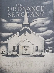 December 1942 Ordnance Sergeant (Restricted) Magazine WWII-Recovery & Evacuation - Picture 1 of 10