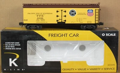 K-Line K742-2111 UP/SP PFE/Pacific Fruit Express frigorífico con lados de madera para automóvil calibre O Foto 1 de 4
