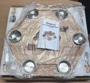 Snap-On Charcuterie & Cutting Board w/ Utensils Wood Snack Tray (NEW) SSX22P151 - Picture 1 of 6