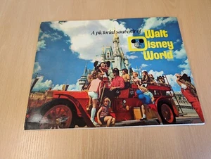 Walt Disney A Pictorial Souvenir Walt Disney World Book Booklet 1970s  - Picture 1 of 8