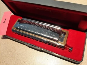 Hohner Chromonica M26001 Collector Harmonica 260 Hohner Key of C 10 Hole 40 Reed - Picture 1 of 6