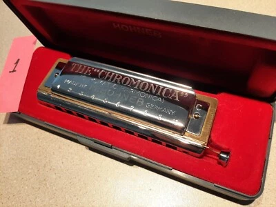 Hohner Chromonica M26001 Collector Harmonica 260 Hohner Key of C 10 Hole 40 Reed - Image 1 of 4