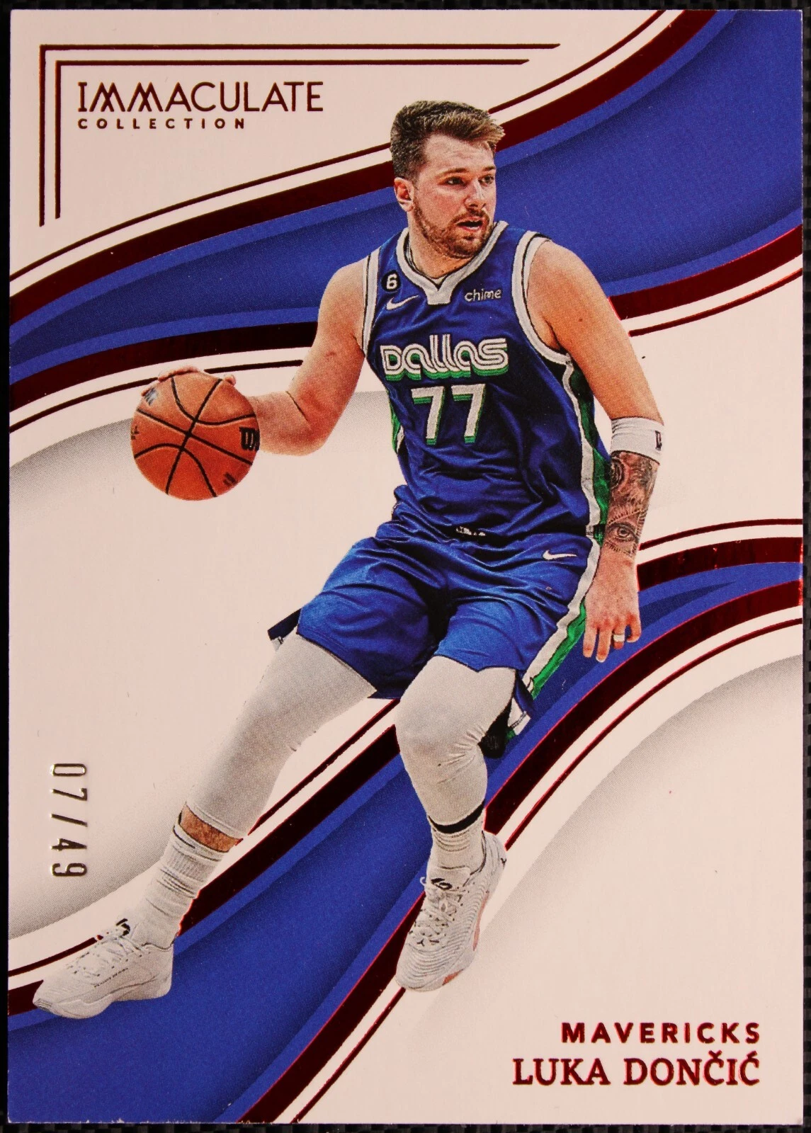 Luka Doncic 2022 Immaculate #56 Red /49 Price Guide - Sports Card