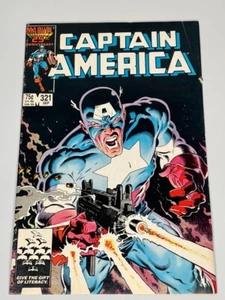 Marvel Captain America #321 Vintage 1986 Damaged View Pics - Picture 1 of 4