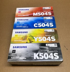 Samsung K504+C504+M504+Y504 Toner->CLP-415,CLX-4195FW/4195FN, SL-C1810W/C1860FW - Picture 1 of 4