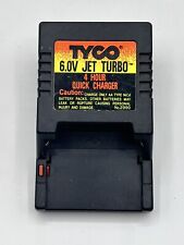 TYCO R/C 4 Hour Quick Charger 32990 w/ 6.0v Jet Turbo Battery Pack NiCd Untested
