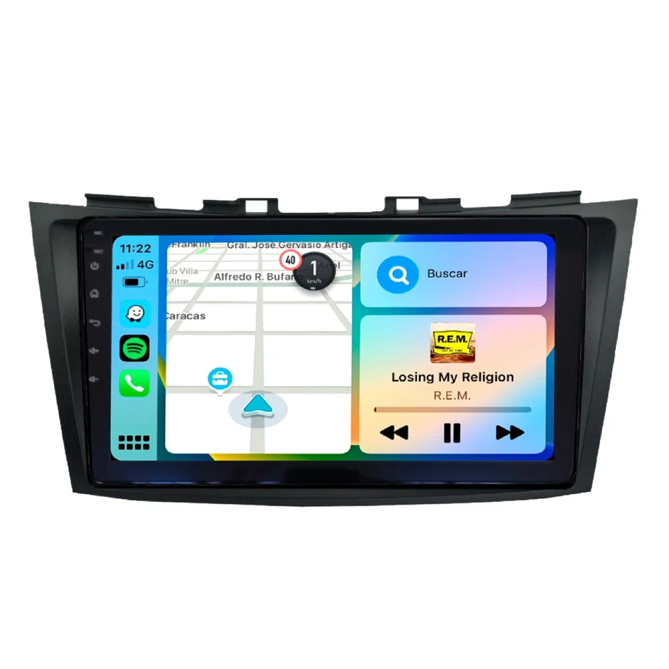 Autoradio Android per Suzuki Swift 2010+ Octacore 4GB 64GB Carplay Telecamera HD - Immagine 1 di 4