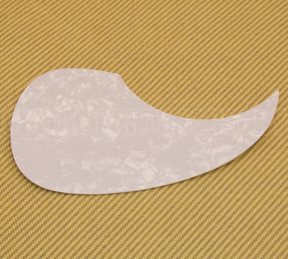 Allparts Adhesive Backed White Pearloid Acoustic Pickguard