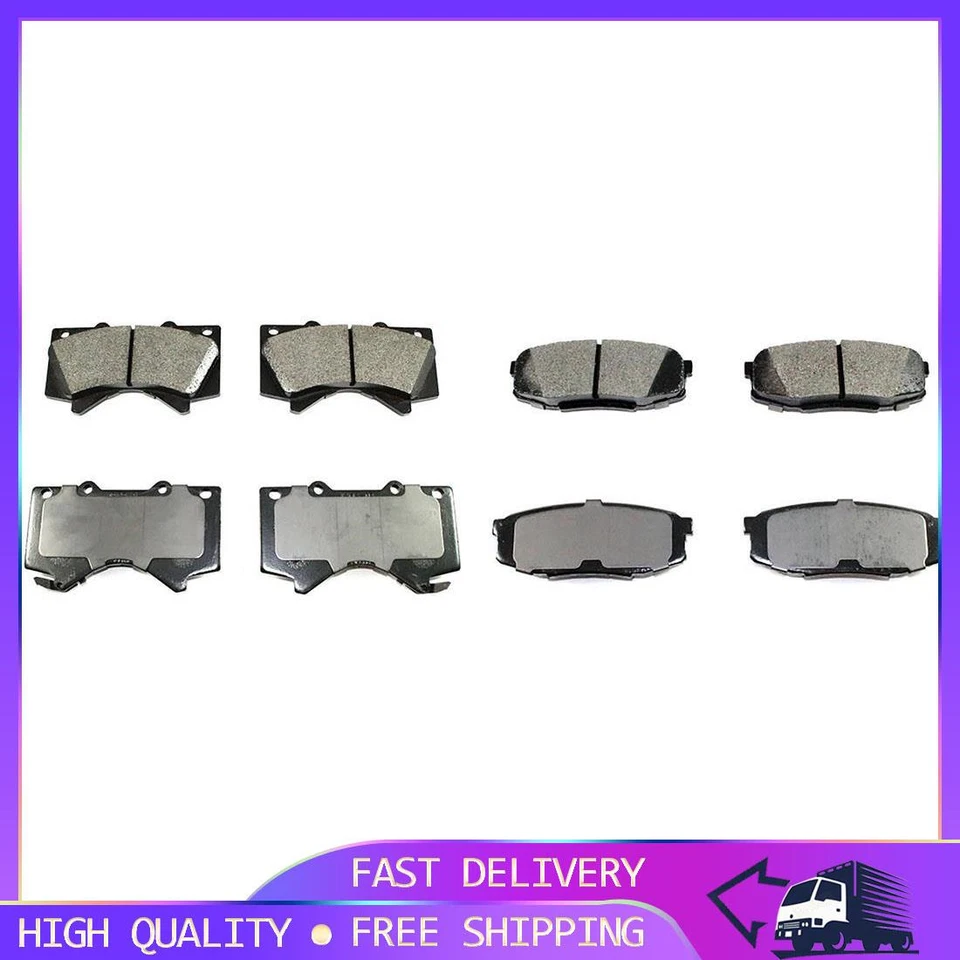 DuraGo Brake Pads For Toyota Land Cruiser 2019 2018 2017 2016 2015 2014 2013 - Image 1 of 1