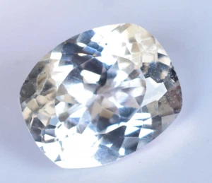 Natural White Sapphire 10.50 Ct Cushion AGL Certified Stunning Loose Gemstone - Picture 1 of 6