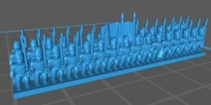 Bavarian Line Infantry - Resin 6mm Minis - Picture 1 of 1