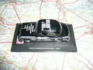 SIMCA Rekord Rund 1953 Serie SIMCA Altaya IXO in Box - Bild 1 von 1