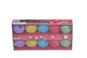 Decolight 10 LED Lichterkette "Lampion" bunt ca. 210 cm - Bild 1 von 3