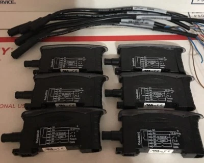 BANNER ENGINEERING D10IPFPQ Fiber Optic Amplifier with short cord PKG6Z-2 - Image 1 of 4