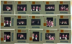 15 diapositivas de fotos a color raras The Coasters concierto de renacimiento de rock & roll de Nader 1973 - Imagen 1 de 3