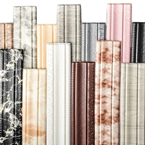 Self Adhesive Wall Trim Line Skirting Border Decor Sticker Wallpaper Decors UK - Picture 1 of 25