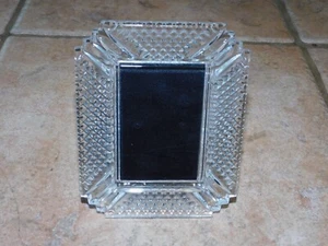 WATERFORD IRLAND CRYSTAL MAKEFIELD SMALL DECO PICTURE FRAME - Picture 1 of 7