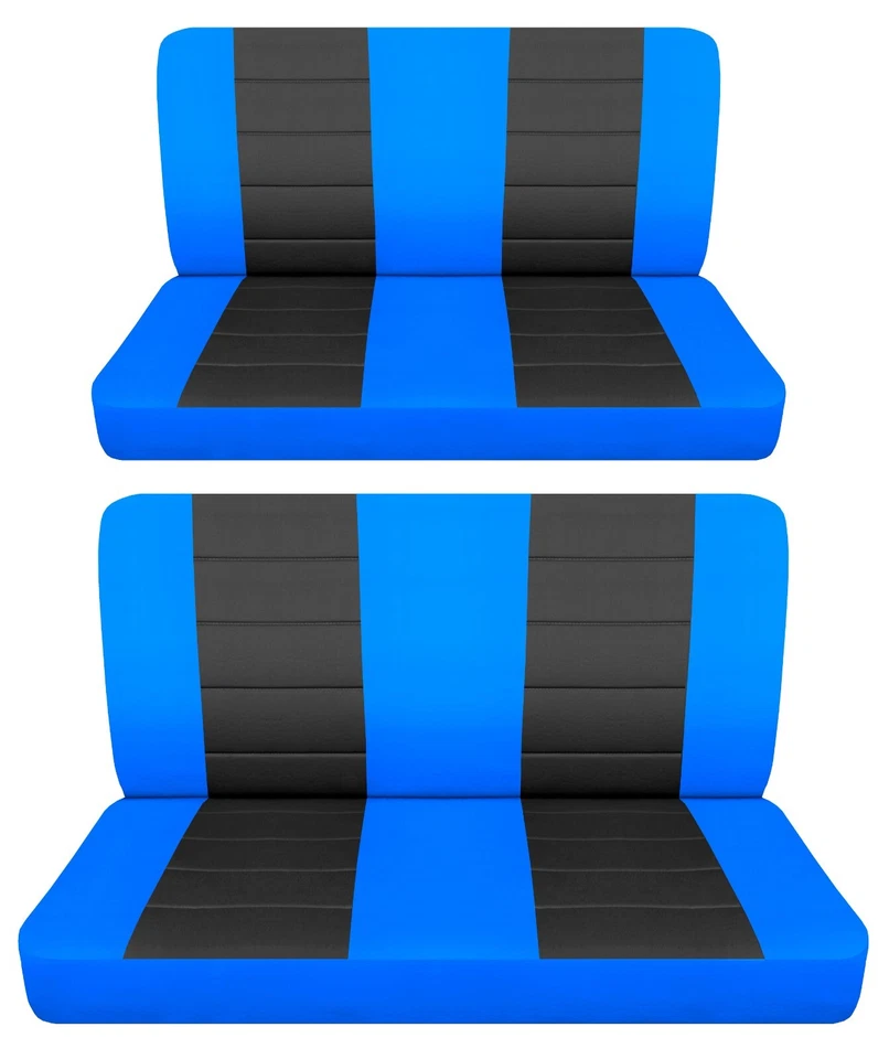 Fundas de asiento de coche de banco delantero y trasero sólidas para sedán Pontiac Catalina 1967 Foto 1 de 1