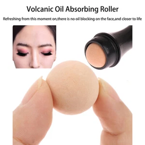 1Pcs Facial Oil Absorbing Roller Volcanic Stone Ball Oil Removing Rolling B TZ - Picture 1 of 12
