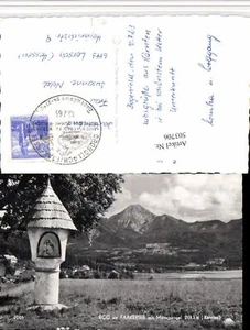 503706,Egg am Faakersee Bildstock m. Mittagskogel Bergkulisse - Picture 1 of 1