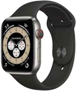 Apple Watch Series 6 - 40mm - Titanium Space Black - GPS + Cellular - Fair - Zdjęcie 1 z 1
