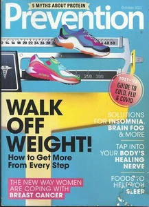 PREVENTION - OCT 2021 - BREAST CANCER - WALKING - OREGANO - MUSHROOMS - PROTEIN - Picture 1 of 1