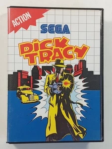 DICK TRACY SEGA MASTER SYSTEM (MS) PAL-EURO (COMPLETE - GOOD CONDITION) - Picture 1 of 6