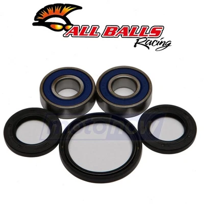 All Balls Front Wheel Bearing and Seal Kit for 1989-1993 Yamaha FZR1000 - bw - Image 1 of 4