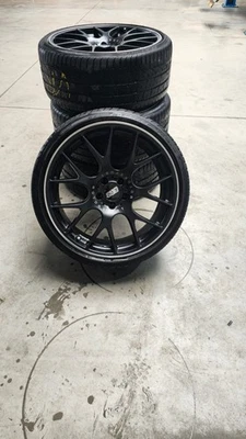 BBS Felgen schwarz CH102 9Jx20 Zoll Reifen 255/30 R20 Mercedes SL - Bild 1 von 4