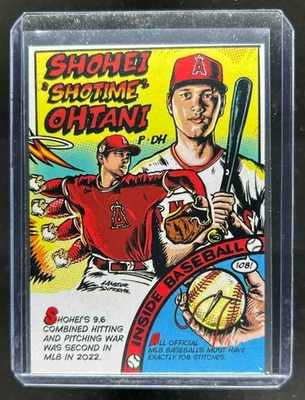 2023 Topps Archives Shohei Ohtani 1979 Comics #79TC-1 Angels - Image 1 of 2