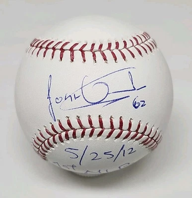 Jose Quintana Signed Rawlings Official Major League Baseball JSA COA BREWERS  - Image 1 of 4