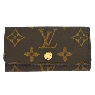 Estuche Louis Vuitton Monograma Multículas 4 Llaves M62631 Pequeño Bueno RA0073 134994 Foto 1 de 4