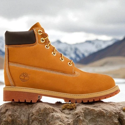 [TB112909713] GRADE SCHOOL TIMBERLAND PREMIUM 6-INCH WATERPROOF BOOT (GS) - Image 1 of 4