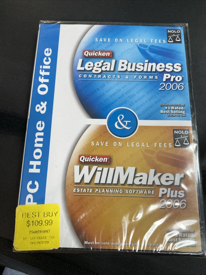 Quicken Legal Business Pro & WillMaker Plus 2006 Estate Planning - Image 1 of 2