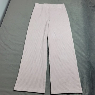 Pantalones deportivos OshKosh para niñas talla 12 rosa pana rectos ligeros acampanados pantalones cómodos Foto 1 de 4