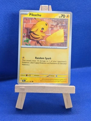 051/162 Pikachu Sv05: Temporal Forces Reverse Holo - Image 1 of 2