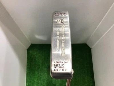 Scotty Cameron Mil-Spec Newport Putter diestro sin cubierta de cabeza - Imagen 1 de 4